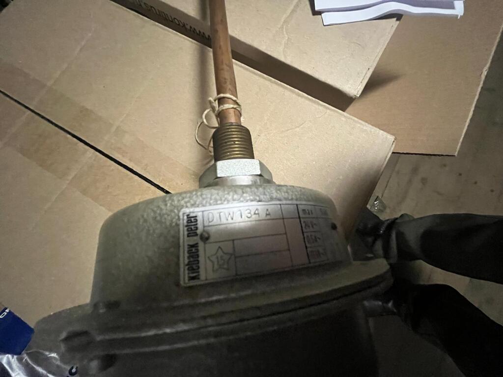 KIEBACK & PETER DTW 134A, 24V, 5VA  thermocouple