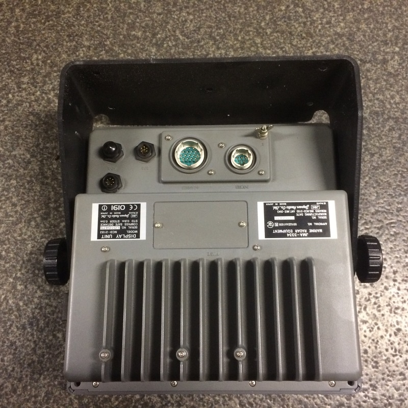JRC JMA-3334 marine radar display
