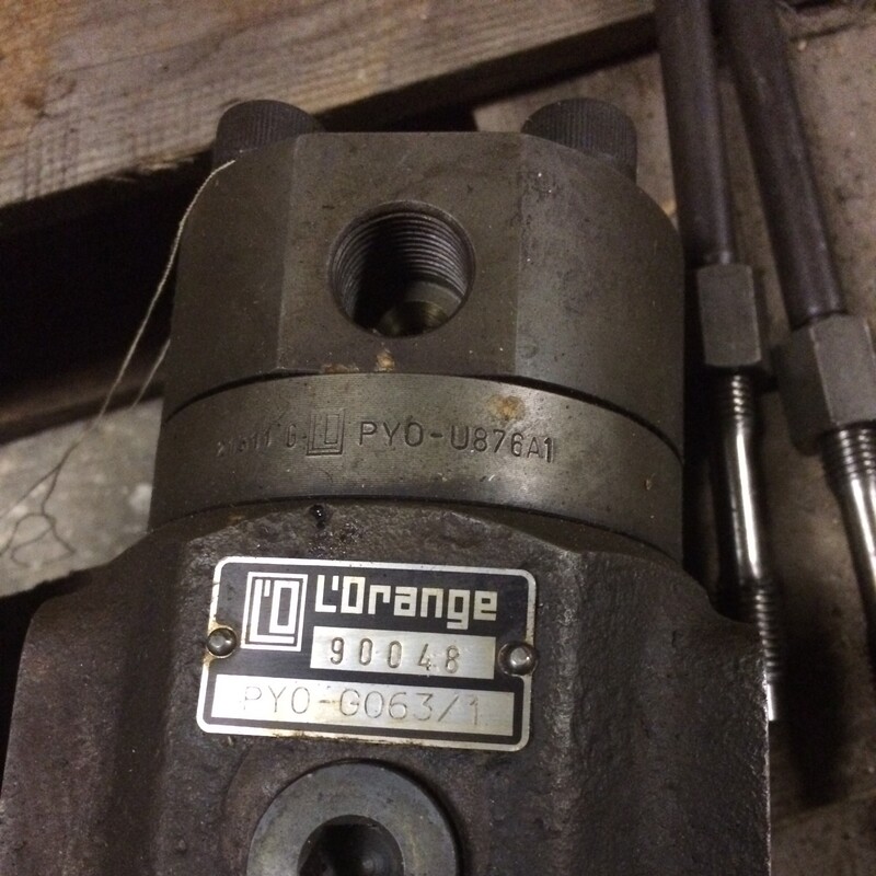 Wartsila 22 fuel injection pump
