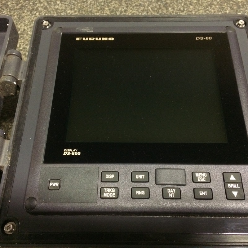 FURUNO DS-600 DOPPLER SONAR DISPLAY