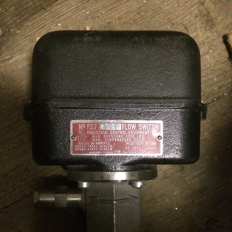 McDONNELL & MILLER
FLOW SWITCH FS7 