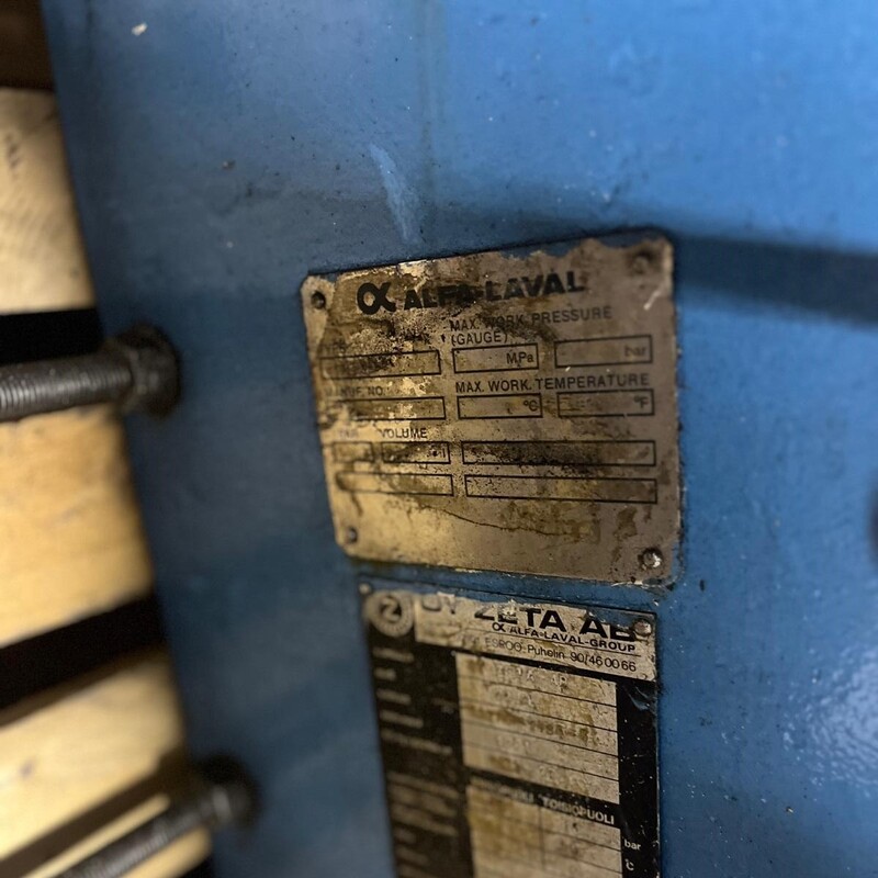 Heatexchanger ALFA-LAVAL P22-VL 